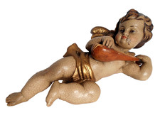 XXL Holz Engel mit Mandoline