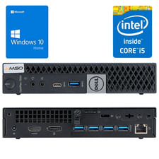Dell Optiplex 7050 Micro i5-6400T (WLAN) 8/16/32GB - 256/512/1024GB SSD Win 10
