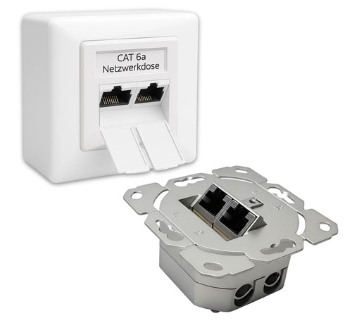 Rj45 netzwerkdose cat6a - rj45,