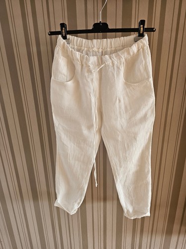 Leinen sommer hose damen - leinen,