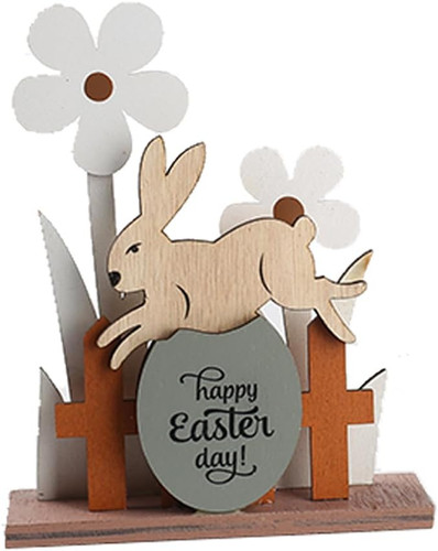 Osterhase deko aus holz - aus,