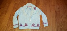 Pullover mit Pailletten, rosa weiß, Papagino, Gr. 98/104