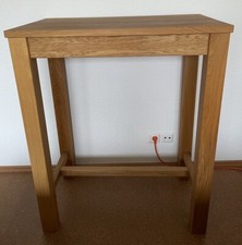 Möbelum Bartisch Aus Vollholz Eiche