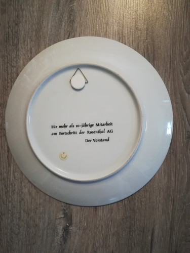Rosenthal künstlerteller - rosenthal,