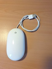 APPLE Mighty Mouse Scrollball-Maus - Weiß (A1152) mit USB-Kabel