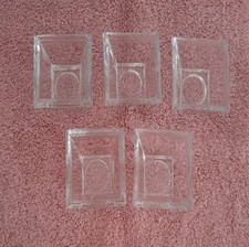 5 Glas Kerzenhalter Kerzenständer Glaskerzenhalter