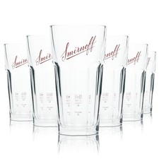 6x Smirnoff Longdrinkglas