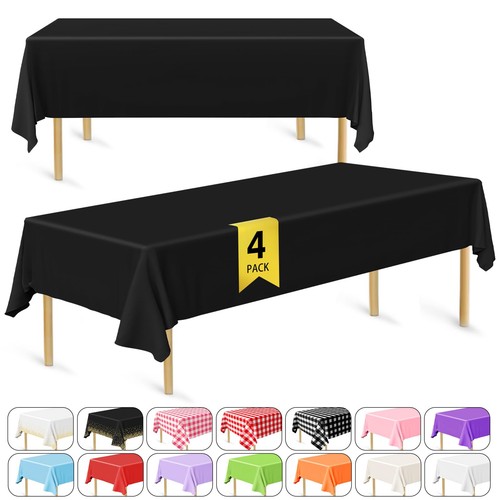 Tischdecke kunststoff schwarz - tischdecke,