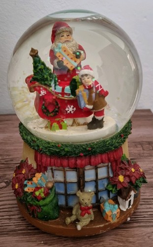 Spieluhr schneekugel mit - spieluhr,