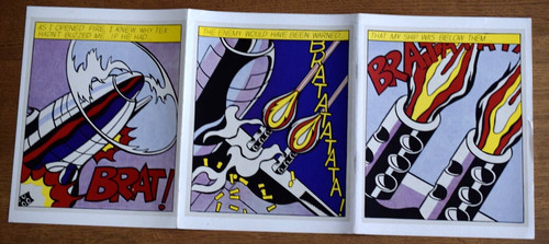 Roy lichtenstein opened - as, i