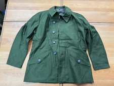 Schwedische Feldjacke M59 Gr. S  D92 Armeejacke Outdoorjacke  grün Army Jagd