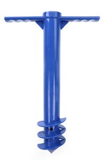 Schirmständer Bodenhülse für Sonnenschirm 24*38cm Halterung Rasendorn Bodendübel