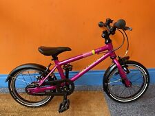 Islabikes Cnoc 14 Large in Pink Kinderfahrrad mit Schutzblechen Klingel Top Zustand
