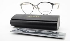 BURBERRY Brille B 1318 1014 51-19 145 Lady Style Gunmetal Stripes Italy + Case
