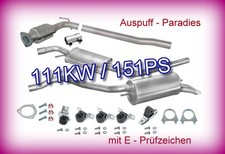 Abgasanlage inkl. Katalysator