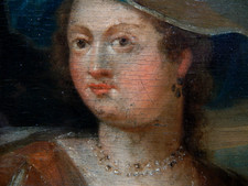Edle dame als hirtin - als,