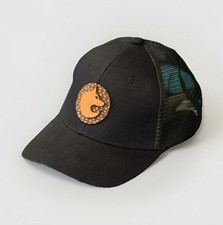 Premium Jagd Cap –  Wolf Motiv • I Basecap verstellbar Cap Leder Patch Baseball