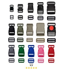 Set Steckschnalle Gurtschnalle mit Gurtregulator Verriegelung  Frostsicher