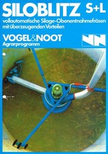 Siloblitz S+L autom. Silage Oberentnahmefräsen, orig. Prospekt ca. 60/70er Jahre