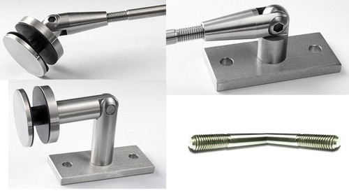 Edelstahl v2a halterungen - halterungen, für