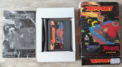 Atari jaguar spiel tempest - jaguar,
