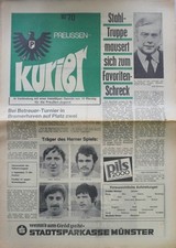 Fussball-Programmheft    70/71   RL   Preussen Münster -  Westfalia Herne
