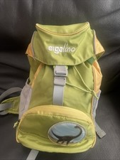 Ergobag Ergolino Kindergartenrucksack  30cm Grün  Rucksack  Kinder Dino Klettie