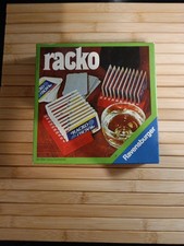 Ravensburger Racko Gesellschaftsspiel Kartenspiel 1986 Vintage