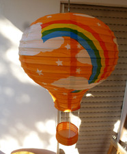 Deko Heißluftballon, Lampion