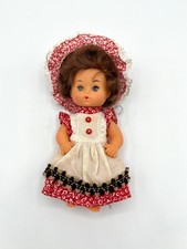 Vintage Puppe 70er Jahre / ähnlich Sarah Kay, Holly Hobbie  / ca 17cm