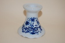 Kerzenständer 8,5cm Zwiebelmuster blau Kahla