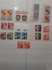 Frz. Zone  postfrisch, Falz kopfstehend