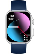 SMARTY 2.0 Smartwatch SW068A02 Touch-Display Bluetooth 46/40 mm blau B-WARE