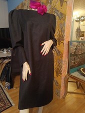 Kleid Winter Vintage 42 grau
