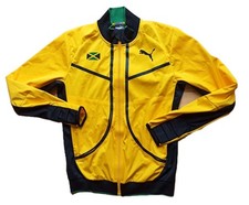 Puma Team Jamaica Running Jacke Athleten Usain Bolt Olympics Elite Podium gelb M