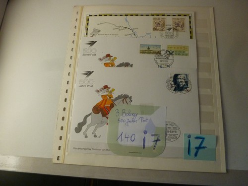 Briefmarken belege 500 - x,