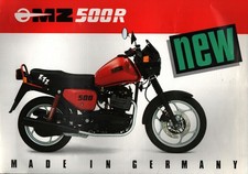 Prospekt Datenblatt MZ 500 R