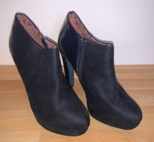 Only Pink Stiefel - Navy Blau in Gr. 39 - Absatz - Stiefelette - Plateau