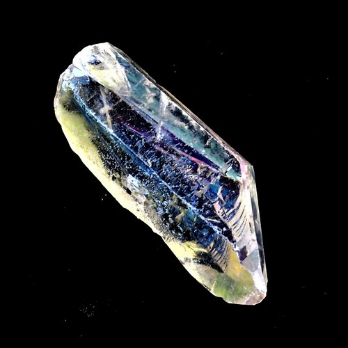 Aqua aura bergkristall spitze - aqua,