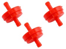 3x Benzinfilter Kraftstofffilter passend für John Deere STX30 Rasentraktor