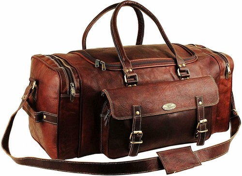 Leder reisetasche reise - leder, "