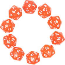 Würfel D20, 10 Pcs