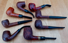 8 x Pfeife, Pipe, Tabak - Pfeife, Pfeifen - Konvolut, beraucht / gebraucht