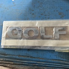 VW Golf Original Schriftzug
