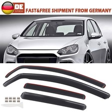 4-Tlg Windabweiser Regenabweiser Passend Für VW Golf 6 5-Türer  2008 2009-2012