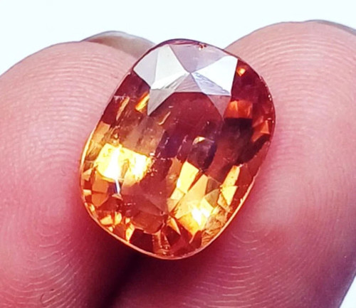 Natürlich padparadscha saphir - padparadscha,