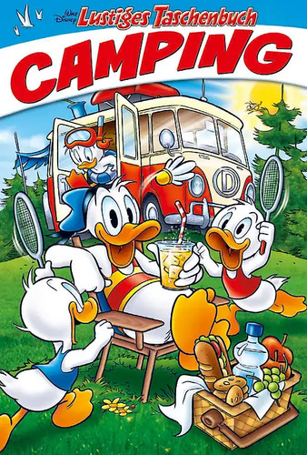 Lustiges taschenbuch camping - taschenbuch,