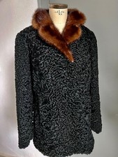 Persianer Jacke mit Nerzkragen