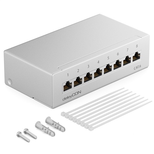 Cat6 patchpanel port rj45 - 8,