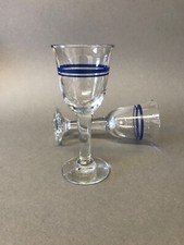 2 Holmegaard "Blaue Glocke"